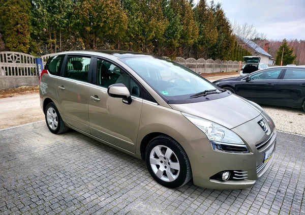 Peugeot 5008 cena 33900 przebieg: 201800, rok produkcji 2012 z Czyżew małe 562